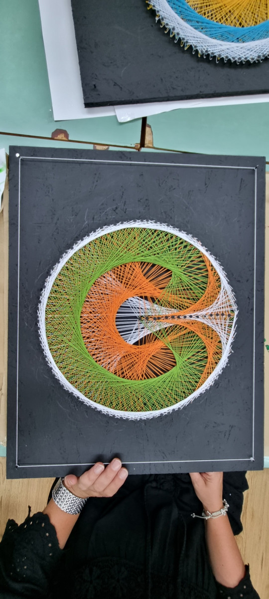 Zrinka Bakšić - String art