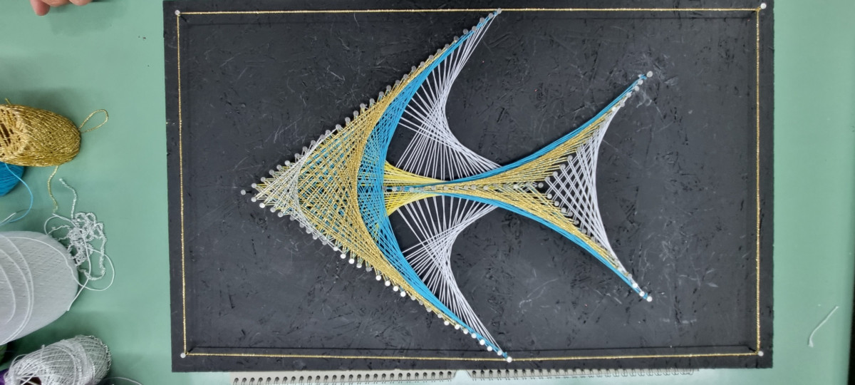 Zrinka Bakšić - String art