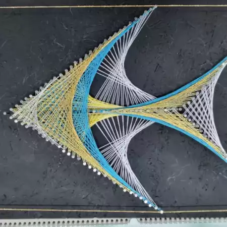 Zrinka Bakšić - String art