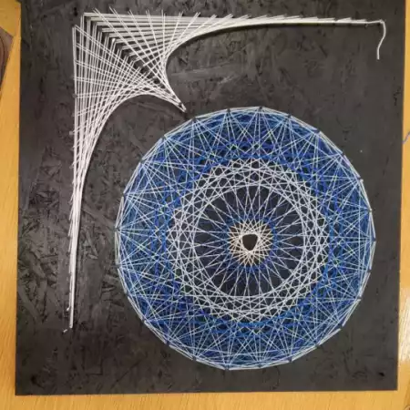 Zrinka Bakšić - String art