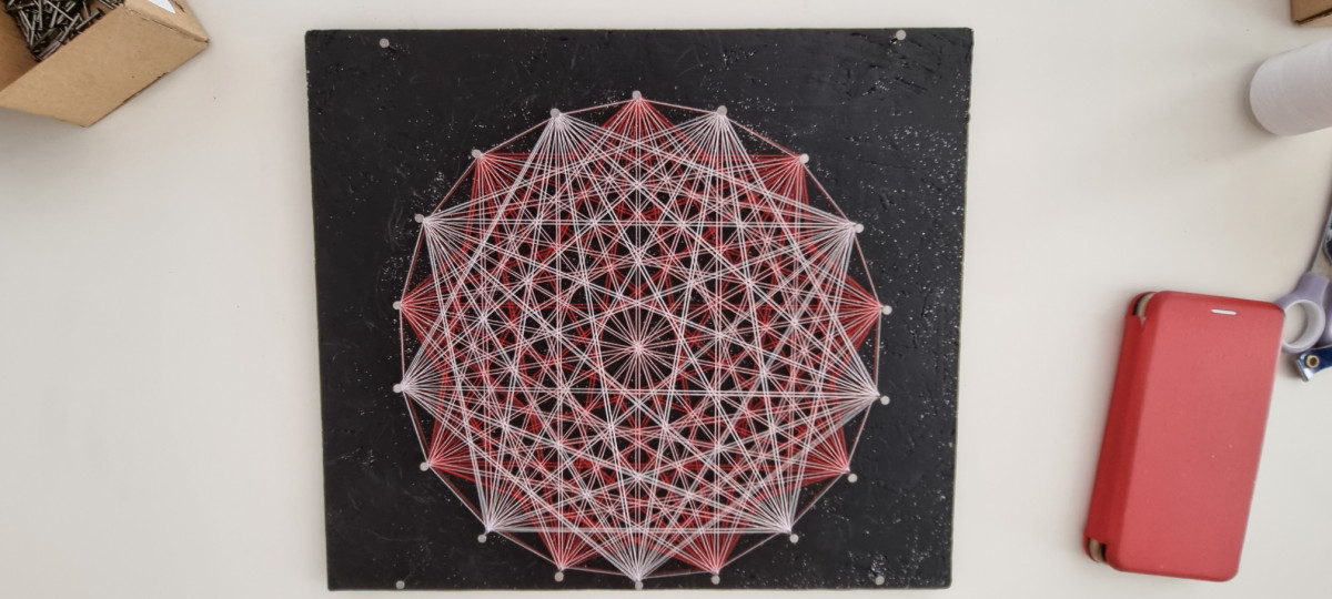 Zrinka Bakšić - String art